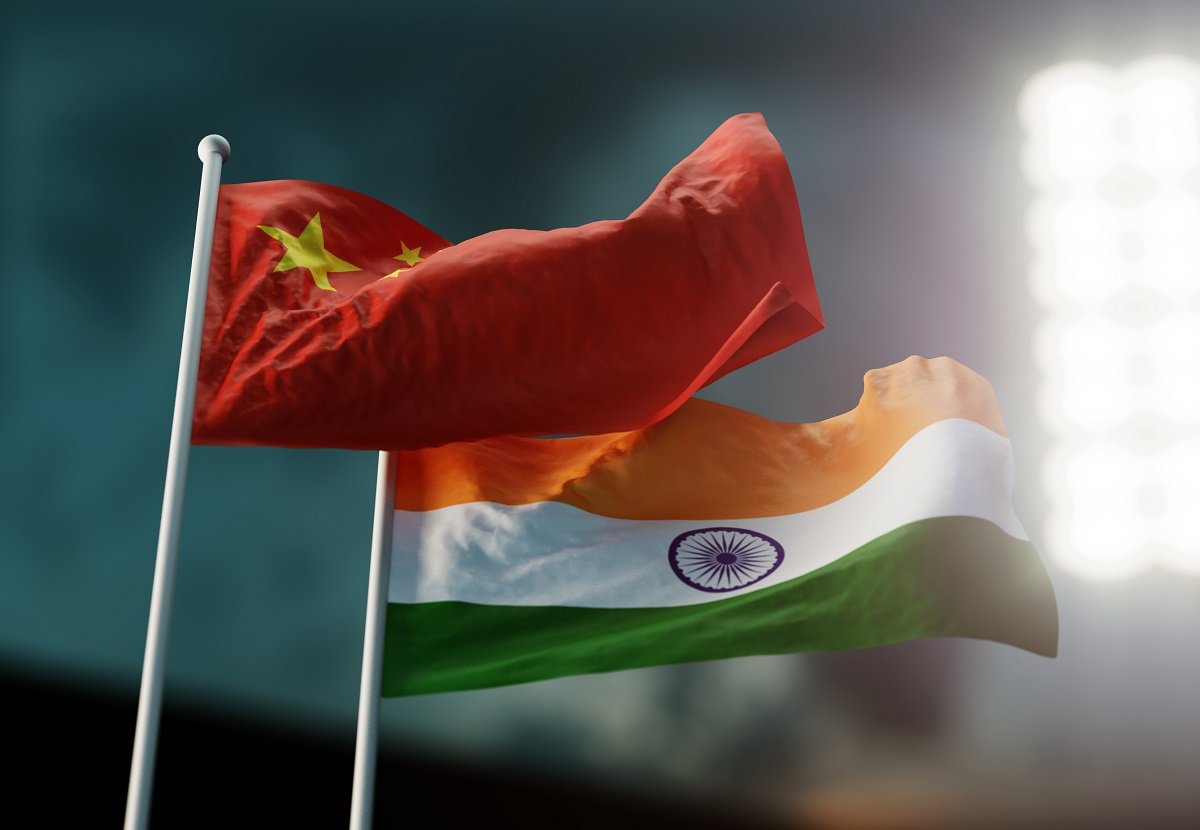 China and India flags
