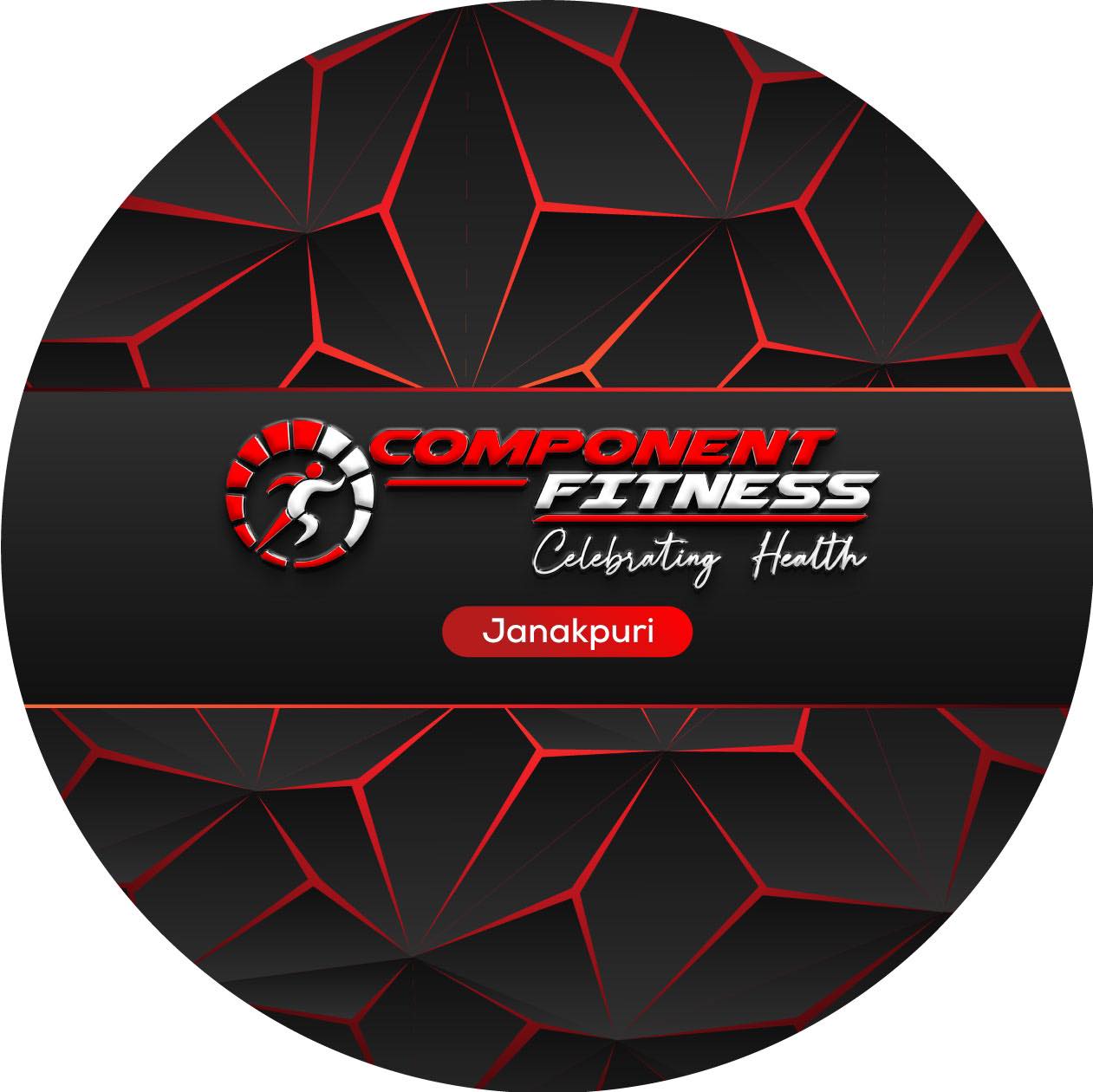 Component Fitness - The Most Premium Gym of Janakpuri logo