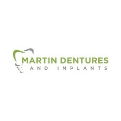Martin Dentures and Implants logo