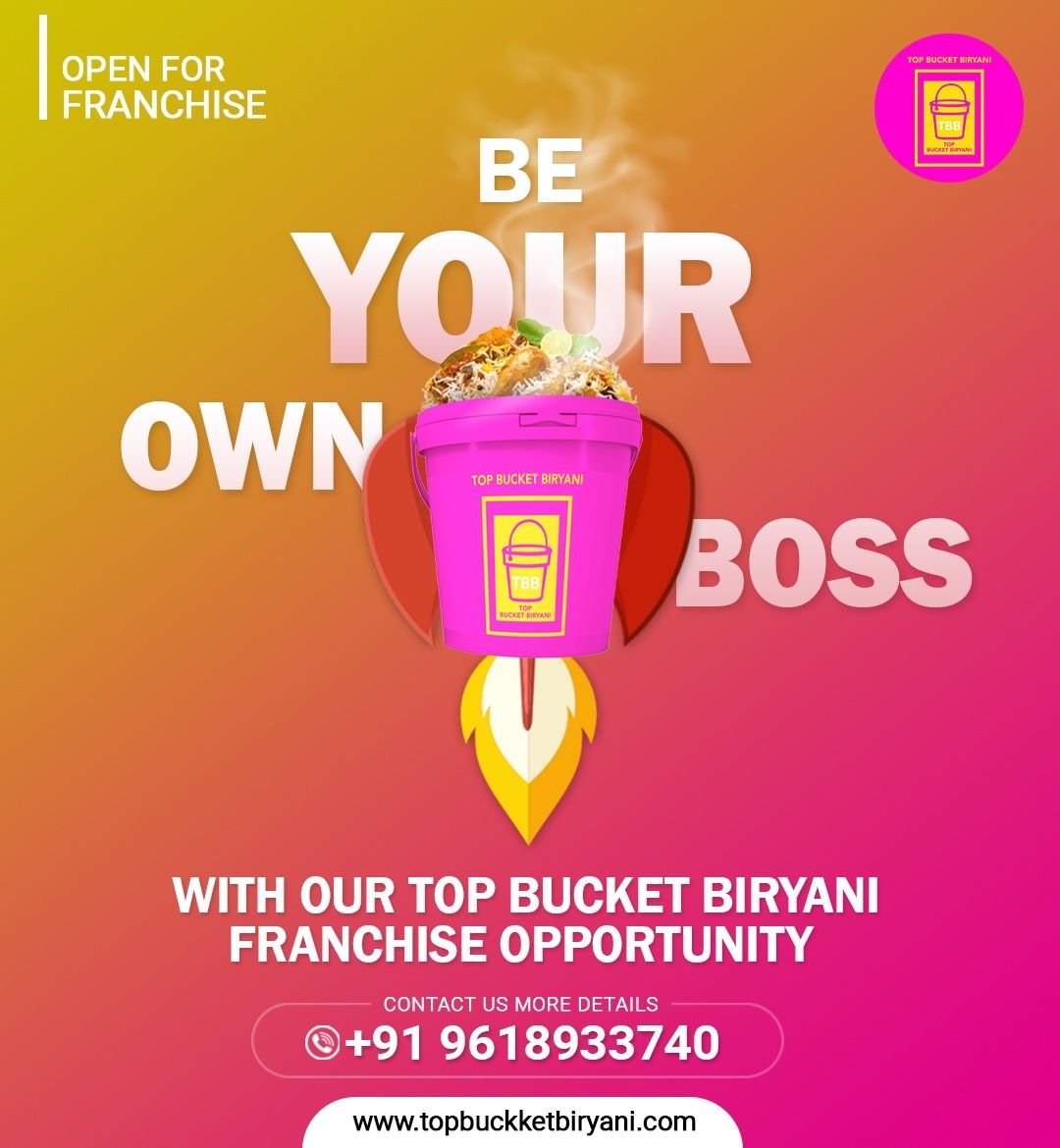 Bucket Biryani Franchise in India | Top Bucket Biryani logo