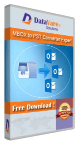 DataVare MBOX to PST Converter Expert logo
