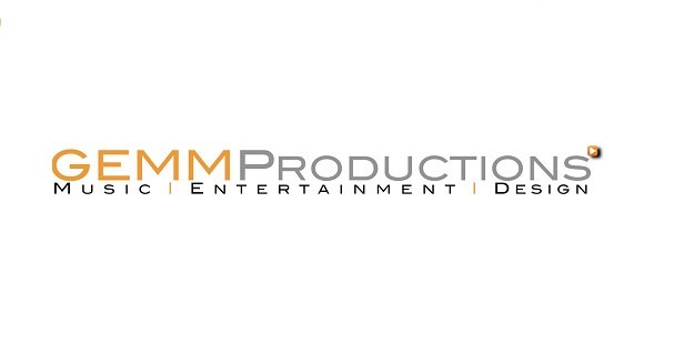 GEMMProductions - Music | Entertainment | Design logo