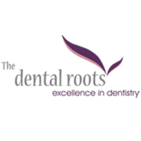 The dental roots - Sushant lok logo