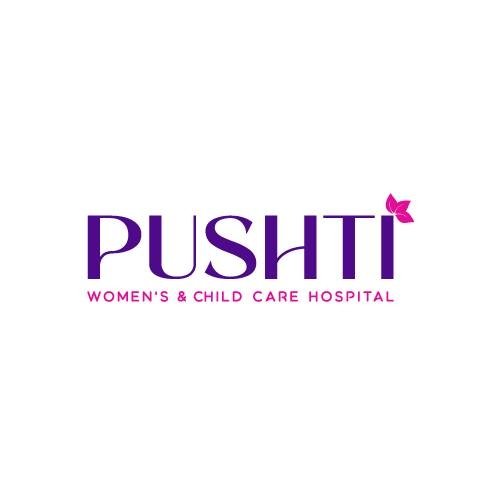 Pushti Hospital logo