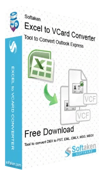 Softaken Excel to VCF Converter logo