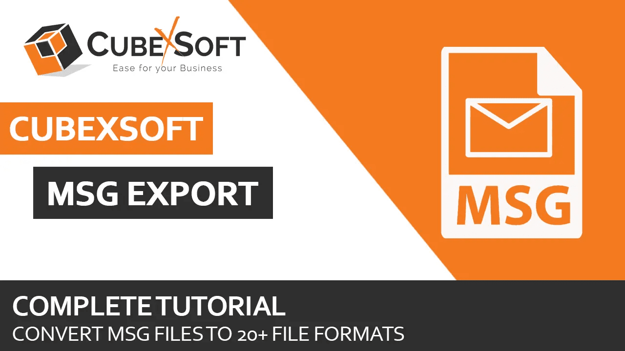 CubexSoft MSG Converter logo