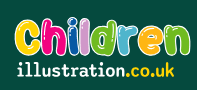 children illustration logo