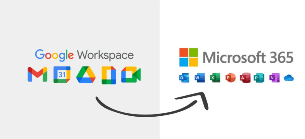 Google Workspace to Office 365 Migration logo