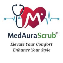 MedAura Scrubs logo