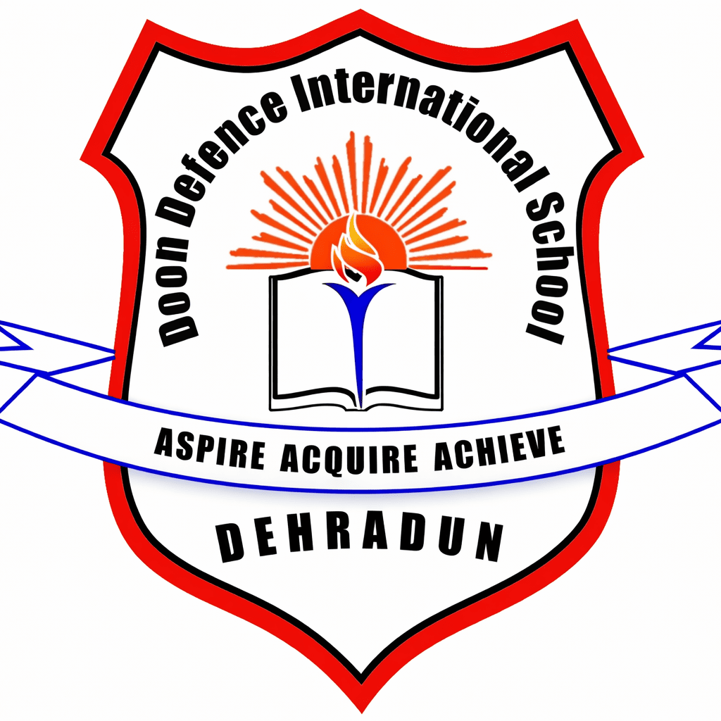 Doon defence international school logo