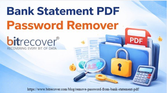 BitRecover Bank Statement PDF Password Remover logo
