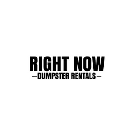 Right Now Dumpster Rentals logo
