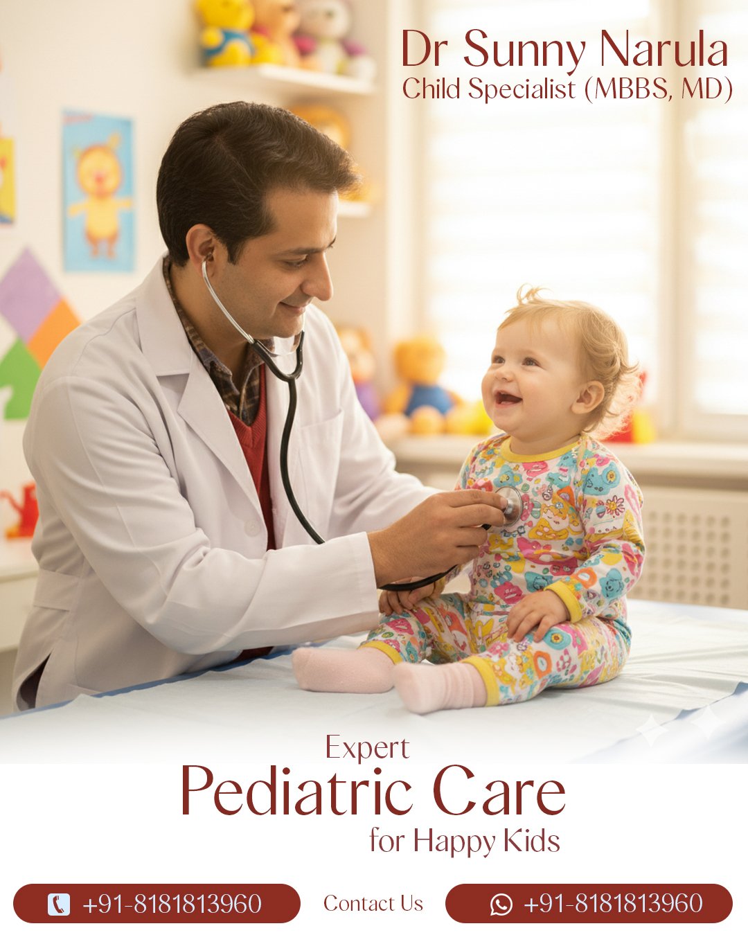 Dr Sunny Narula-Child Specialist in Chandigarh logo