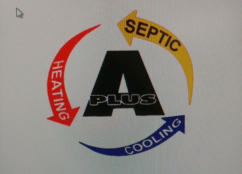 A Plus Heating Cooling, Plumbing &amp; Septic logo