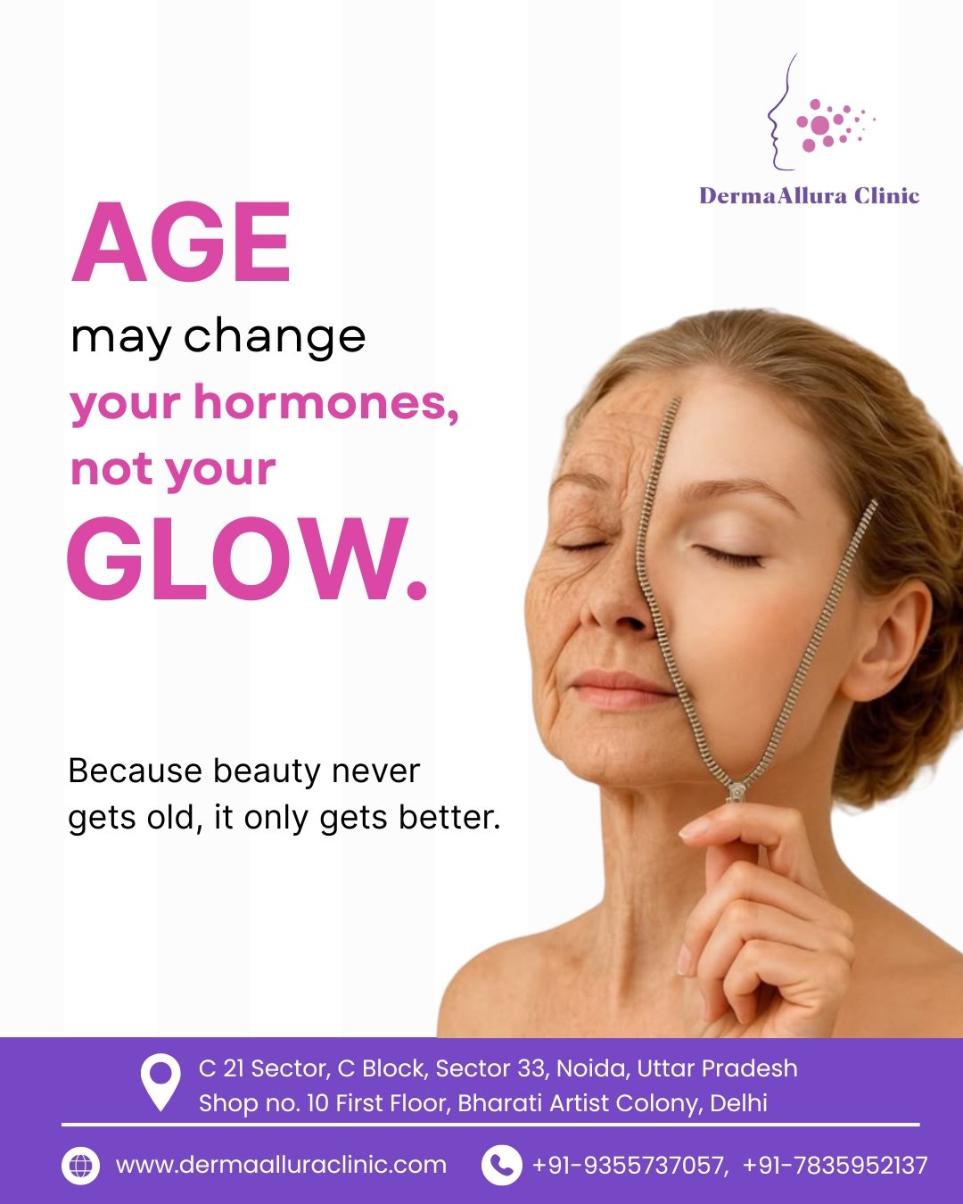 DermaAllura Clinic - Best Skin Specialist Doctor in Noida logo
