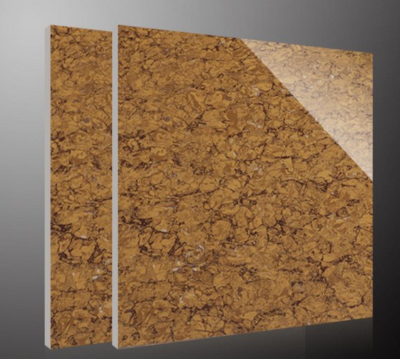 Double Loading Vitrified Unglazed Ceramic Polished Porcelain Floor Tile in Foshan (600600mm, 800800mm)