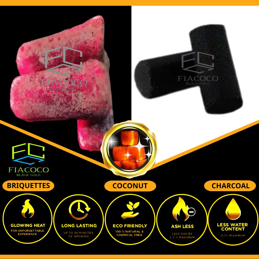 Fiacoco Charcoal Briquettes