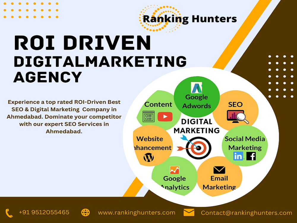 Ranking Hunters – SEO Digital Marketing Company in Ahmedabad India