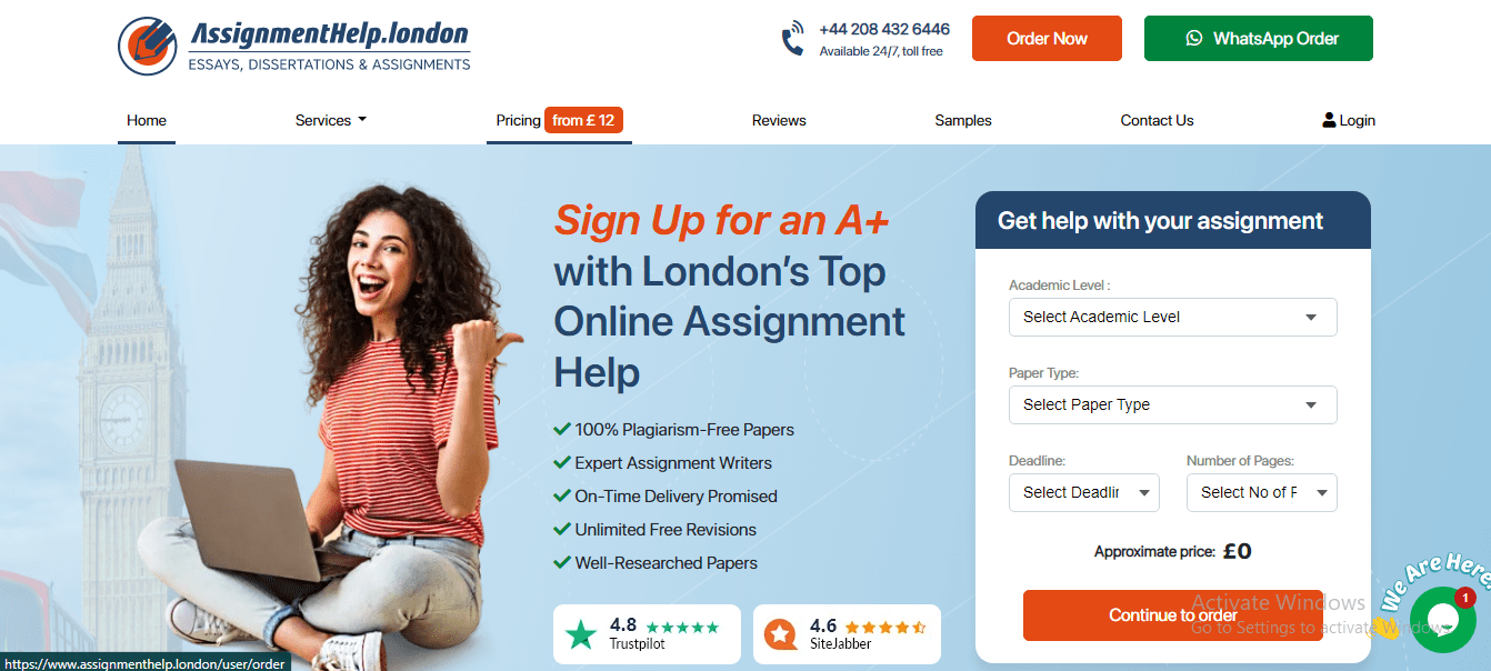 Assignment Help London