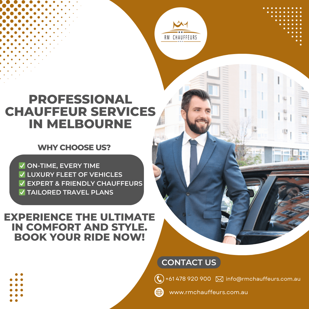 RM Chauffeurs – Chauffeur Services Melbourne