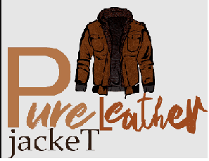 pure leather jacket logo