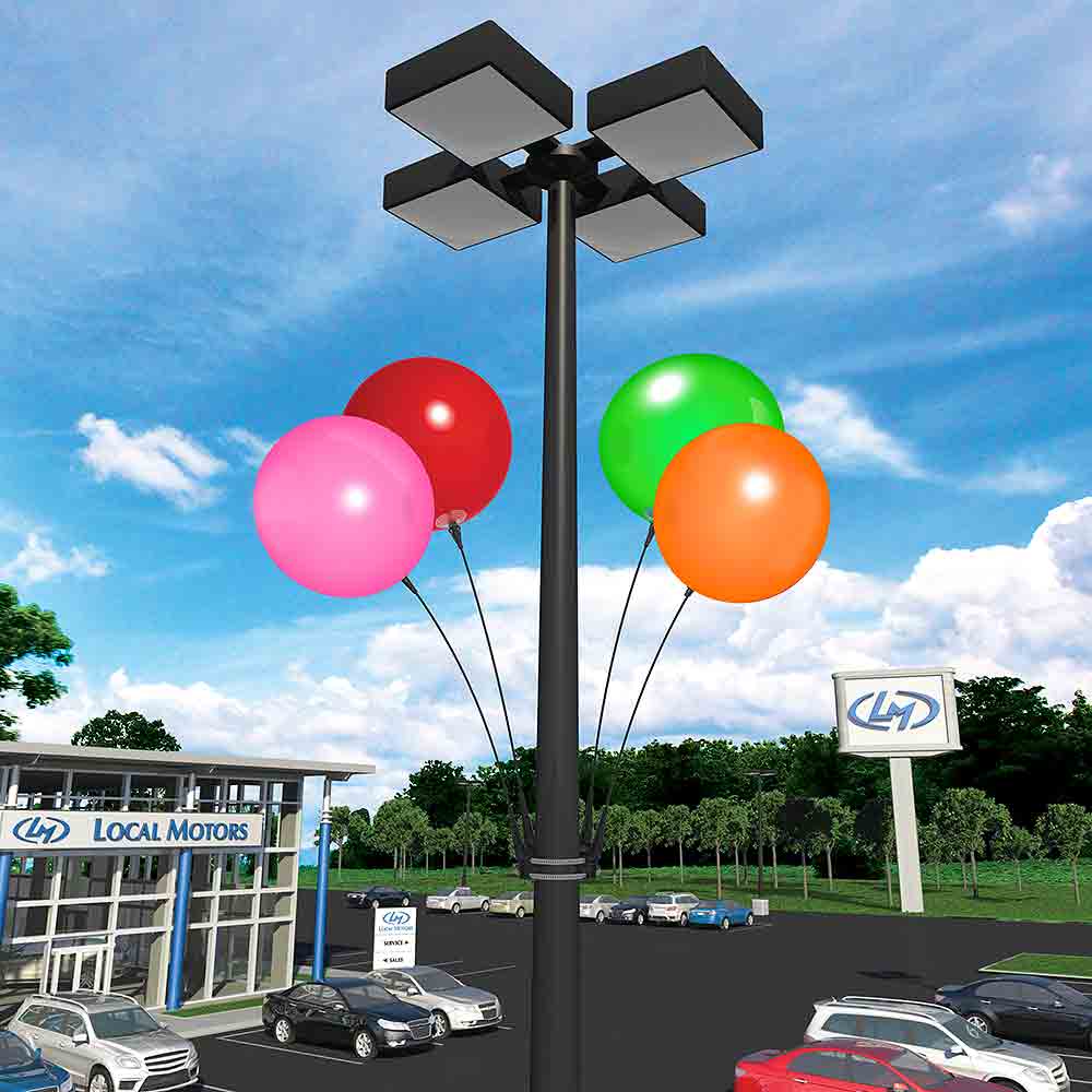 Balloons On A Stick