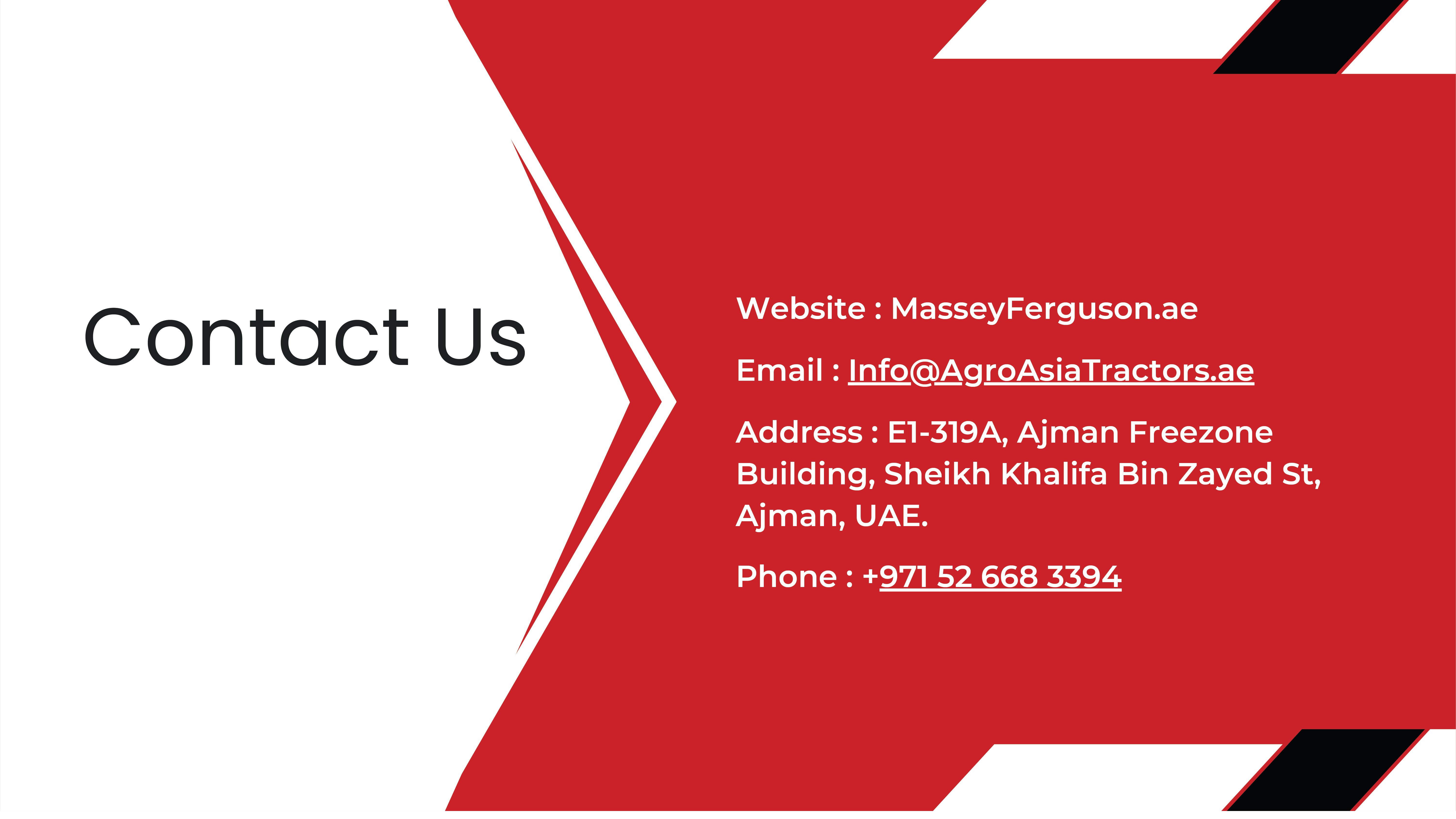 Massey Ferguson UAE