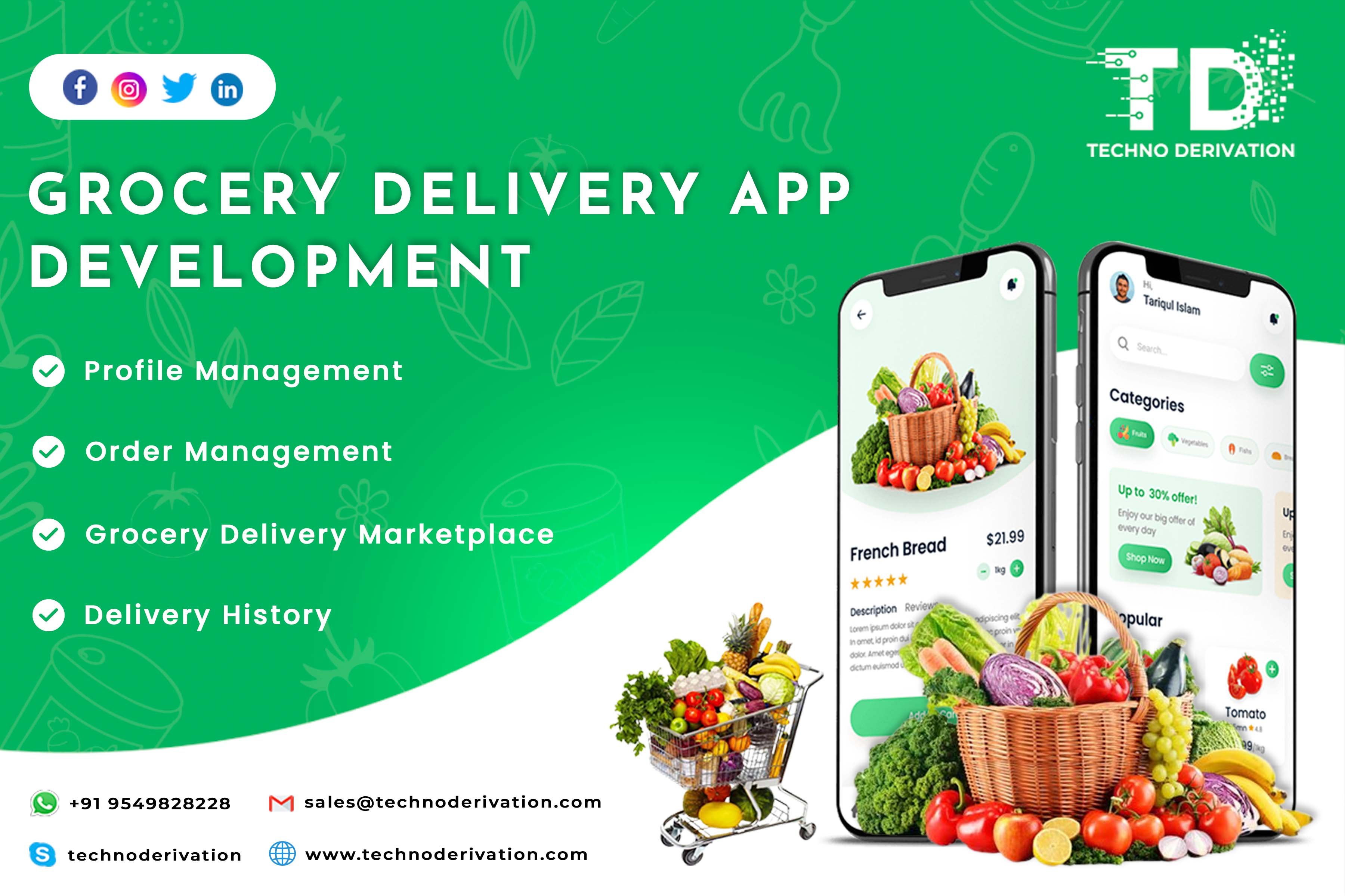 Grocery Delivery App Development logo