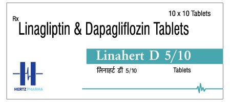Manage and Control Type 2 Diabetes with Linahert D5/10 Tablet (Linagliptin) | Hertz Pharma