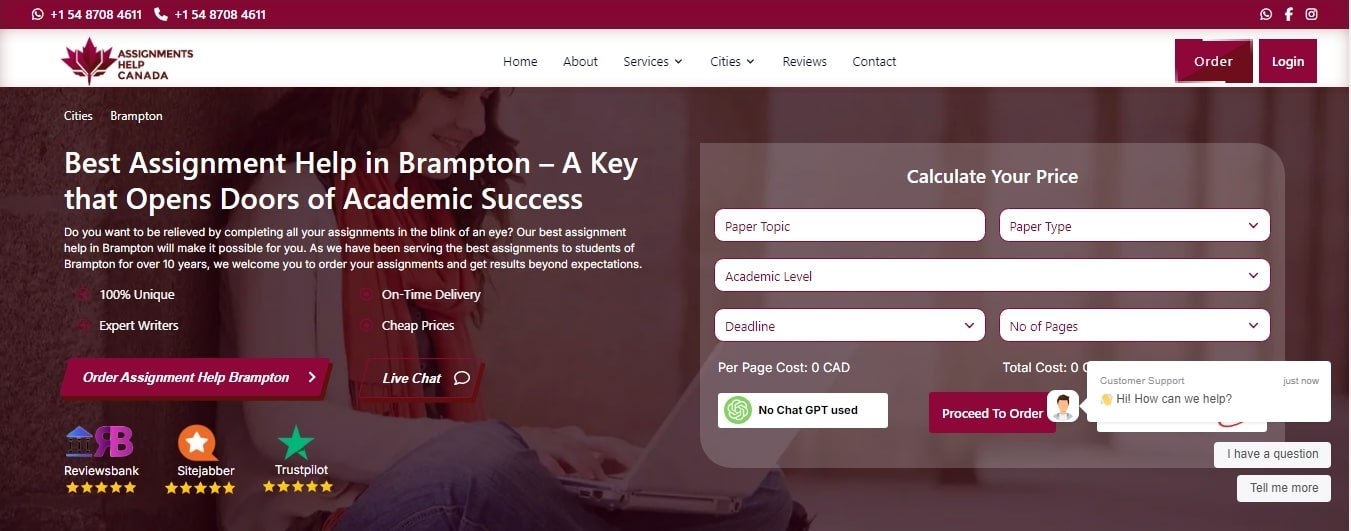 Assignments Help Canada
