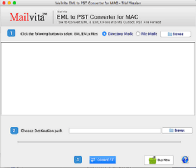 Mailvita EML to PST Converter For Mac Software