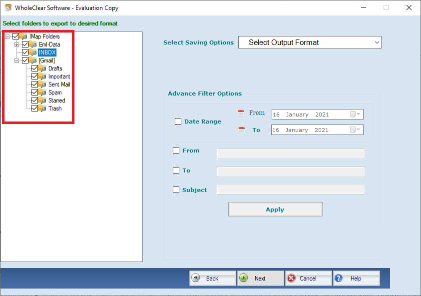 WholeClear Office 365 to PST Backup Software