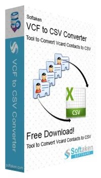 Softaken VCF to CSV Converter logo