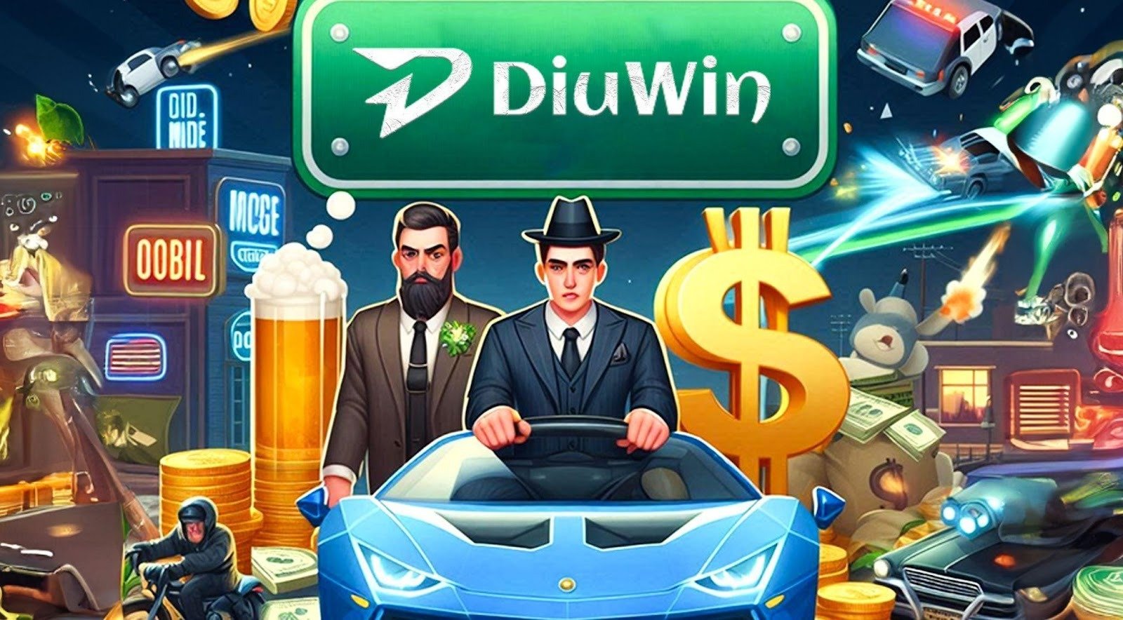 Diuwin game logo