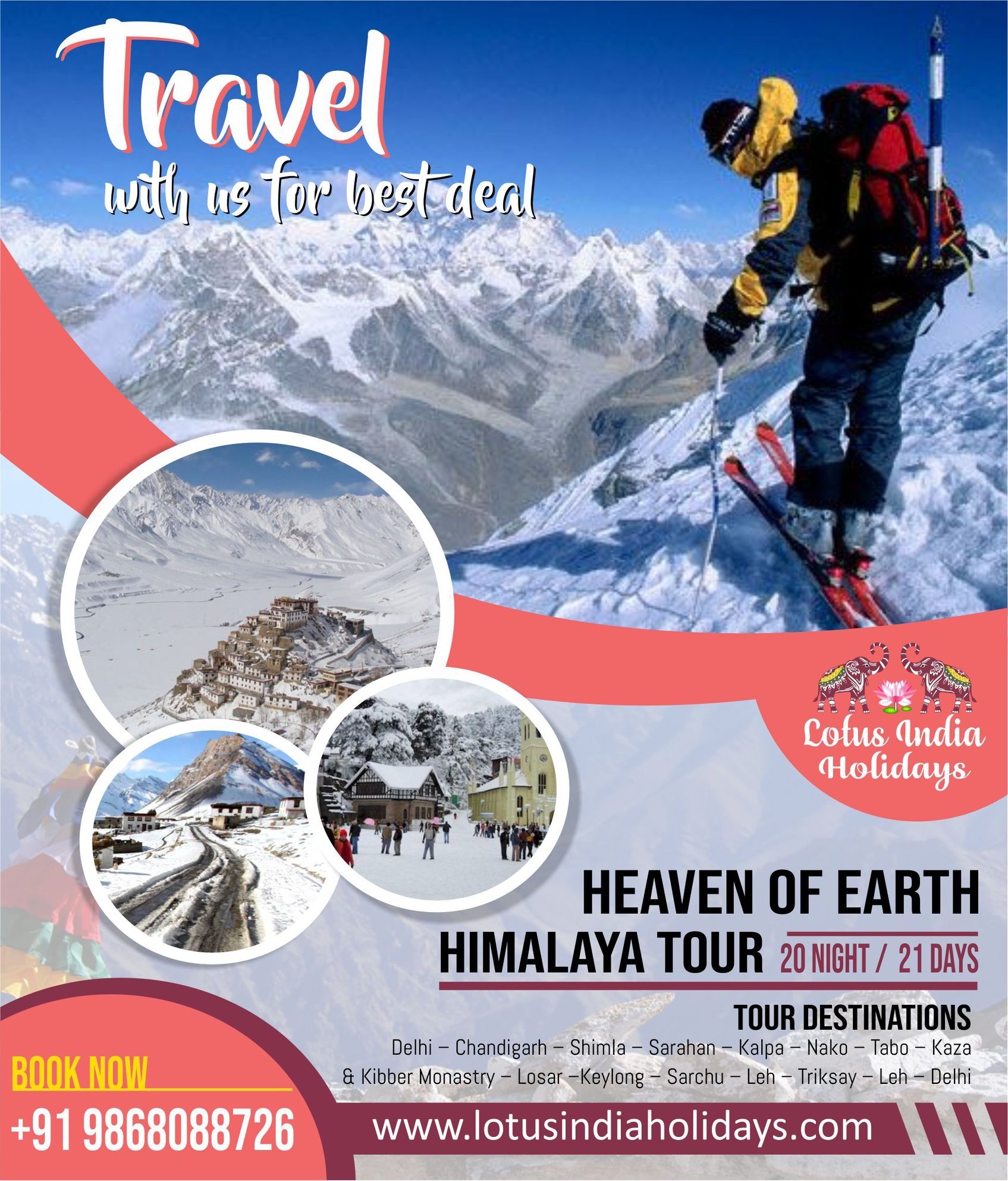 Customized Himachal Tour Packages – Lotus India Holidays