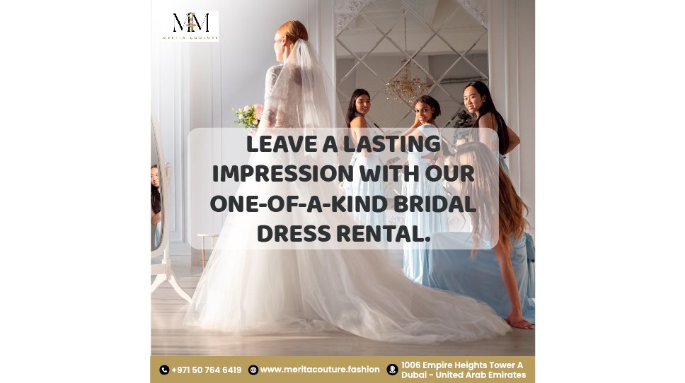 Merita Couture by Merita Merja – Bridal Wedding Dresses in Dubai