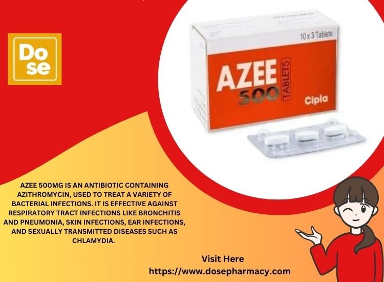 Dual Action Azee 500mg Tablet – Safe for Human &amp; Veterinary Use