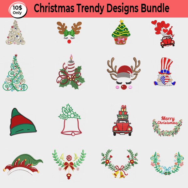 Christmas Embroidery Designs logo