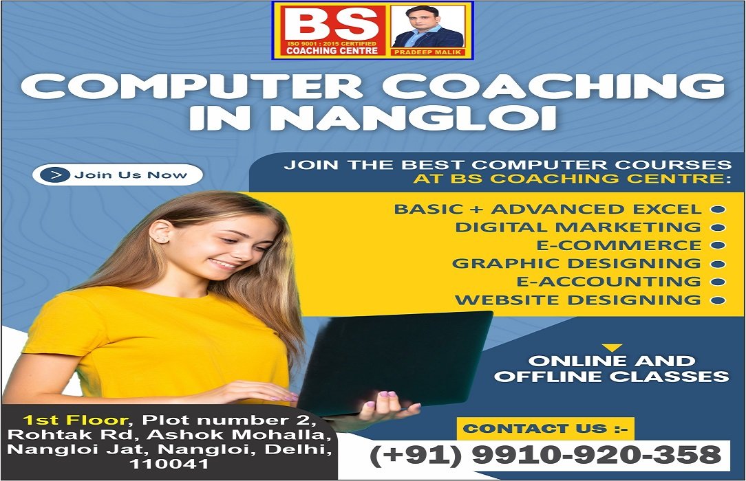 Personalized Computer Training in Nangloi – BS Coaching Centre