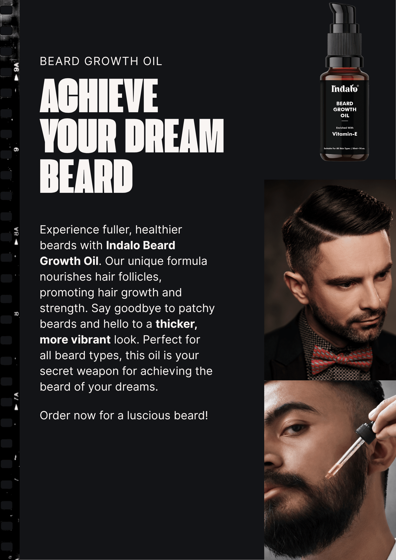 Indalo Beard Growth Oil: Your Ultimate Grooming Companion