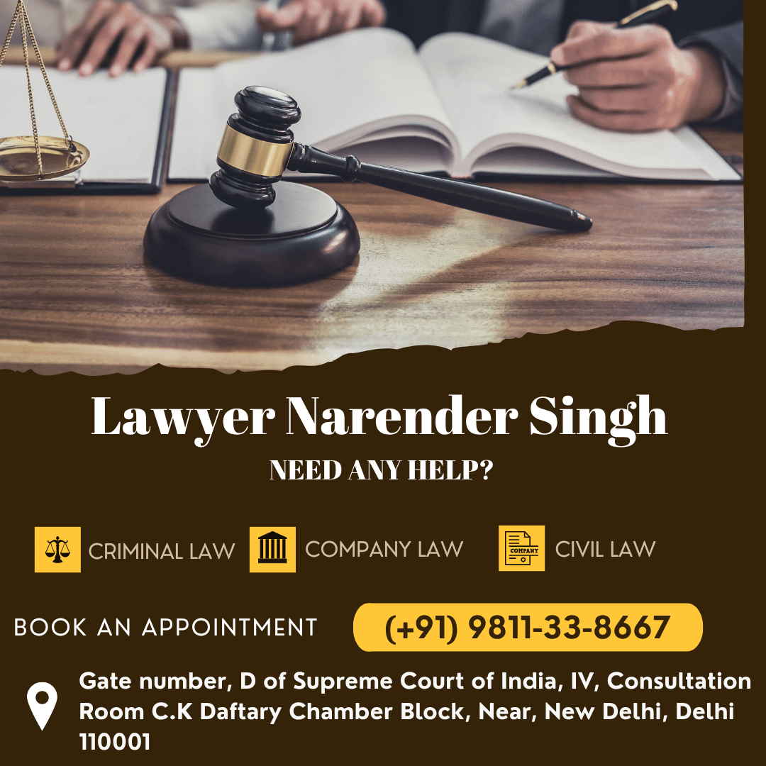Lawyer Narender Singh – Supreme court of India