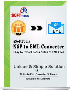 eSoftTools NSF to EML Converter Software