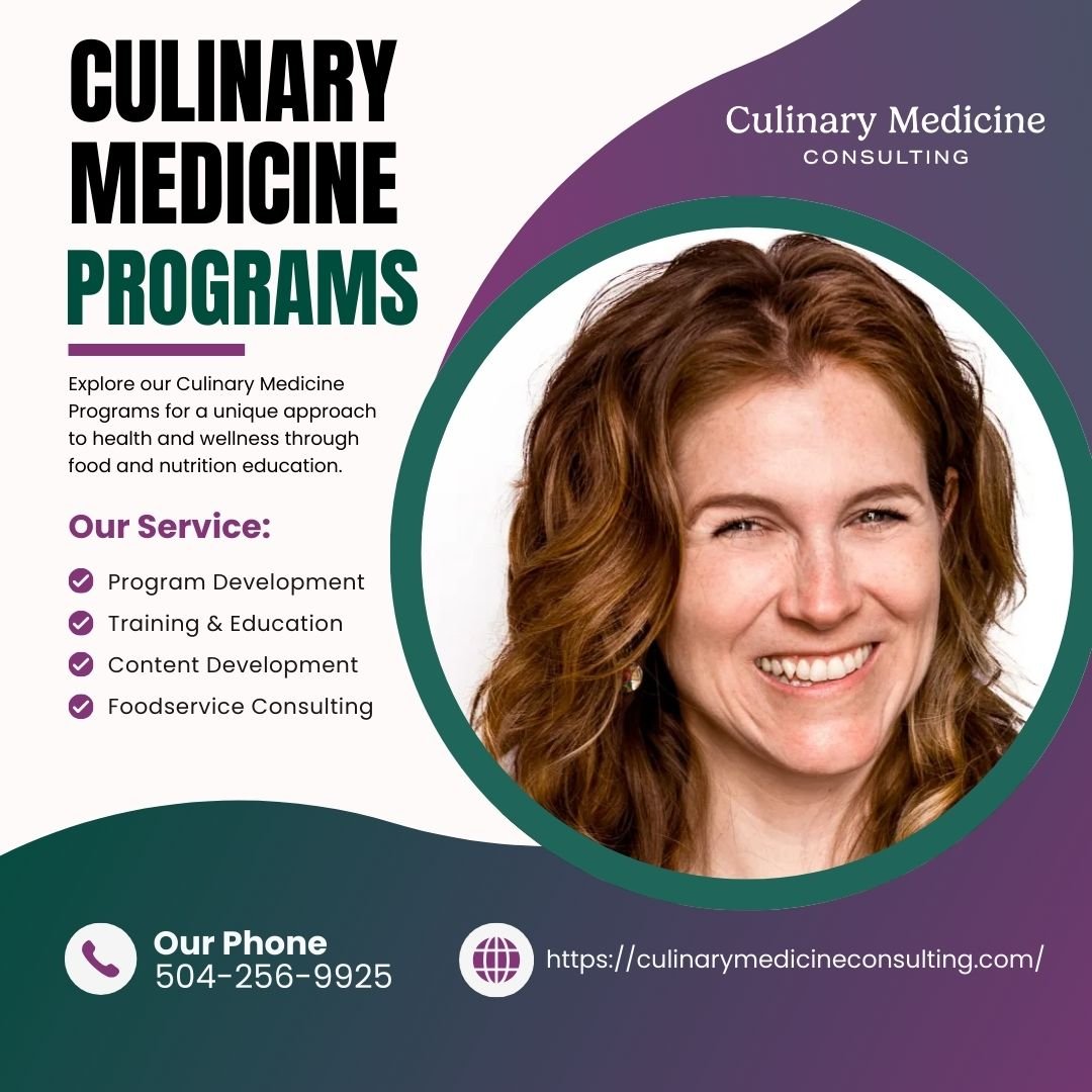 Culinary Medicine Consulting