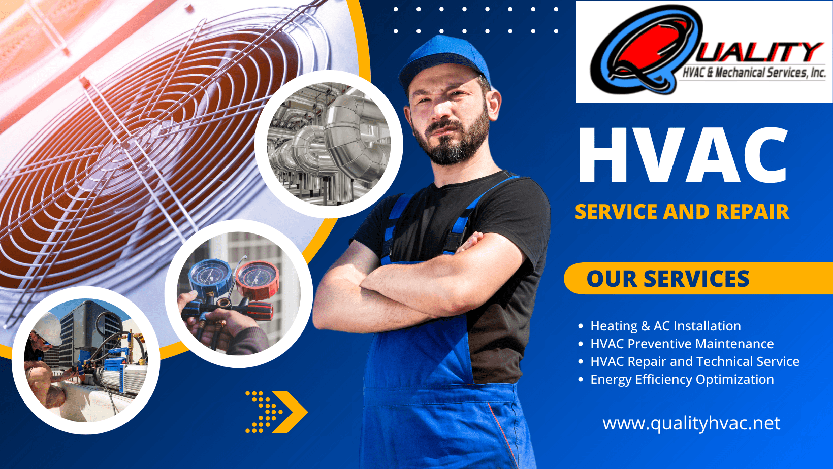 Quality HVAC Mechanical Services Inc