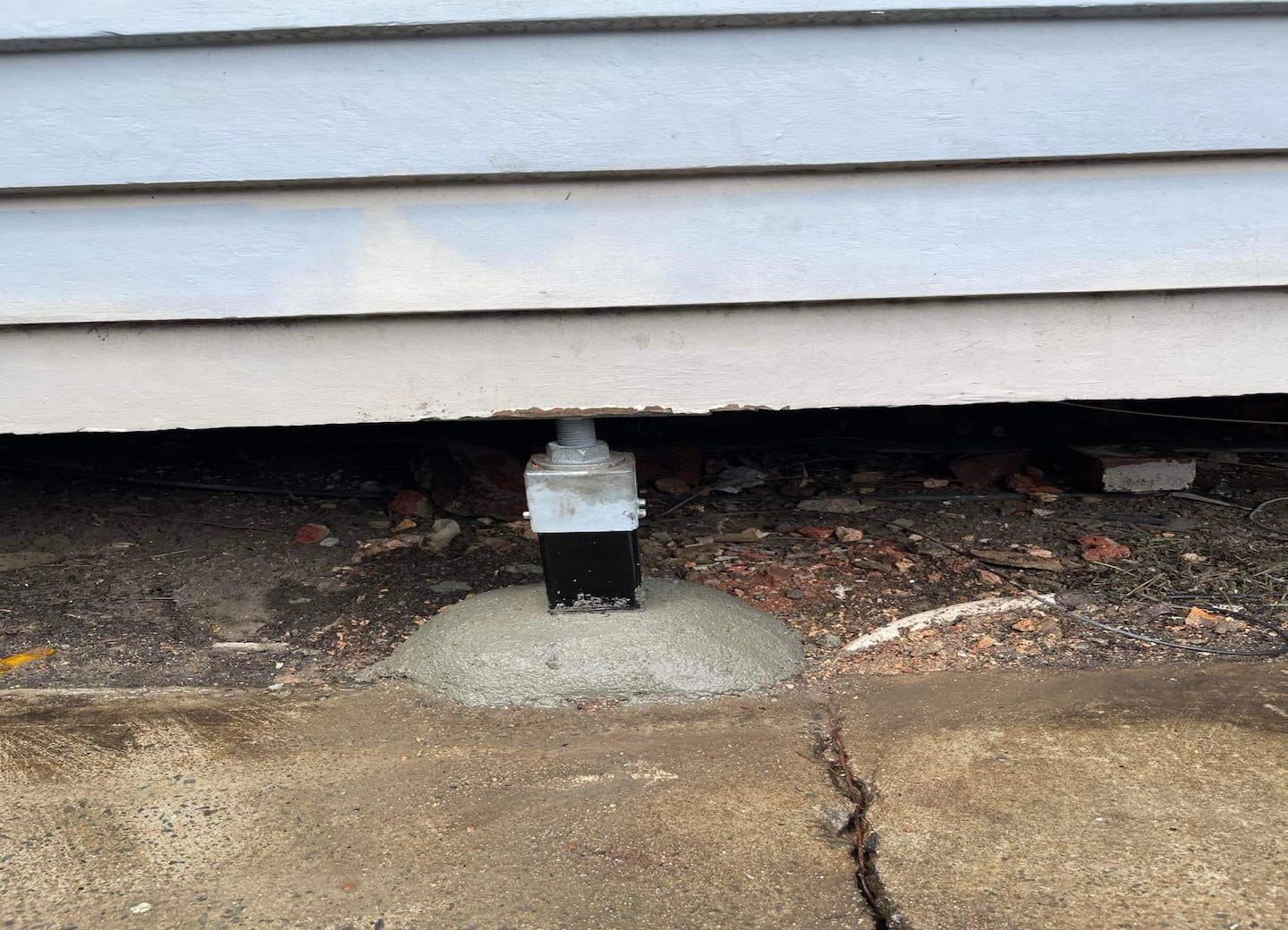 Wayne Marshall House Restumping