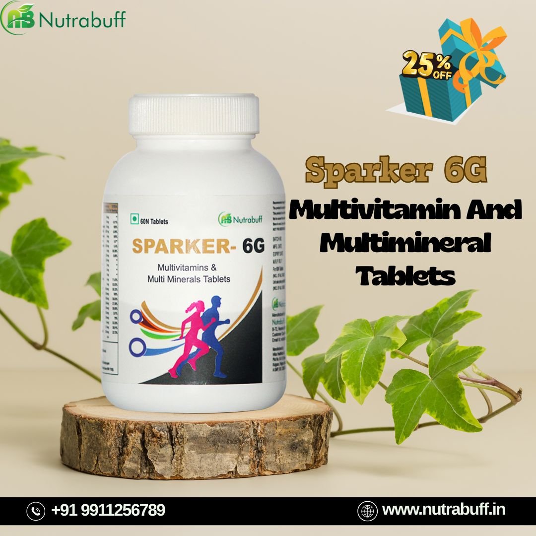 Get 25% Off Nutrabuff Multivitamin and Multimineral Tablets for Easy Daily Wellness