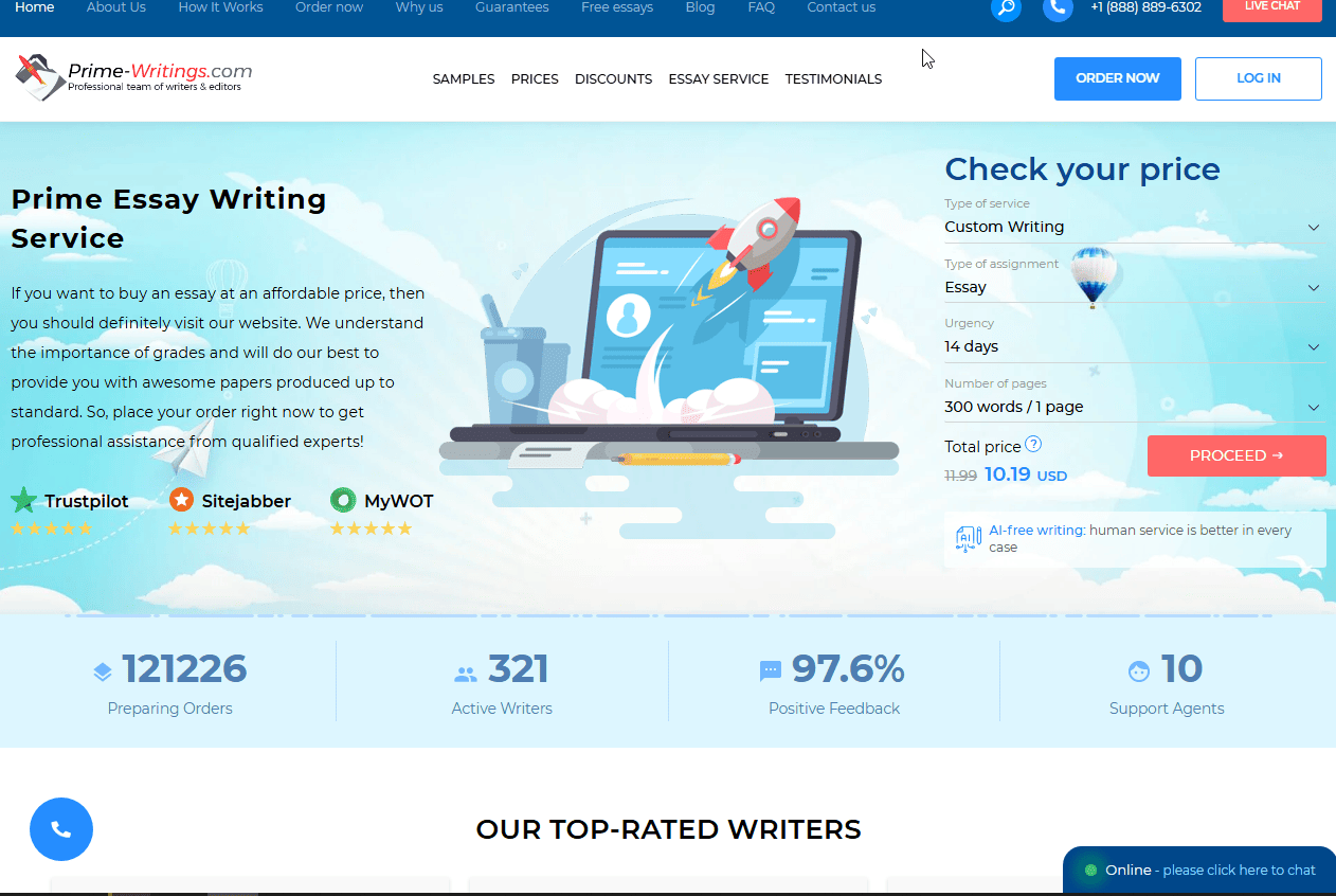 Prime-Writing