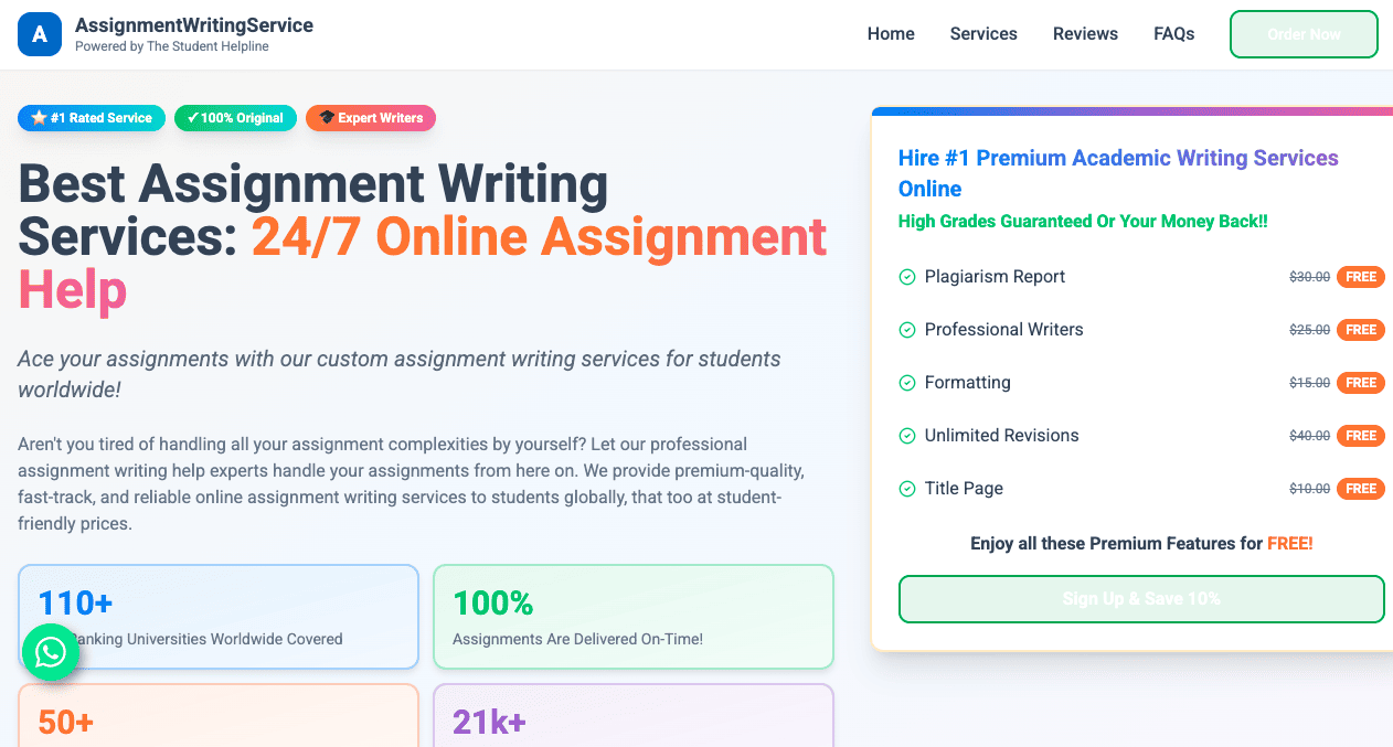 Assignment writing service