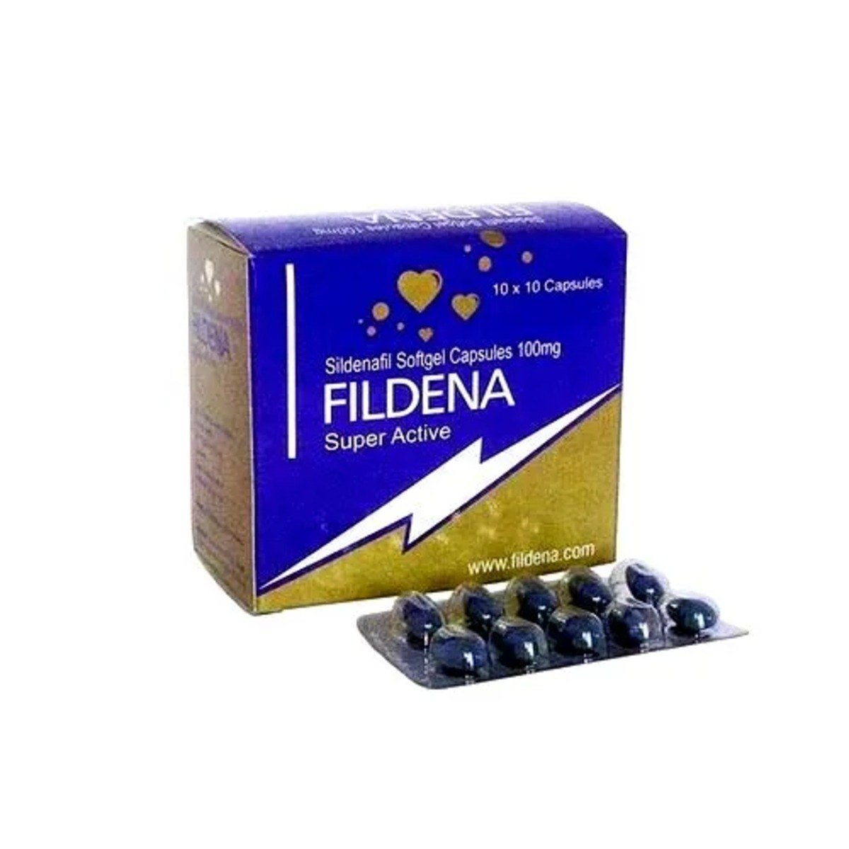 Fildena Super Active 100mg Tablet