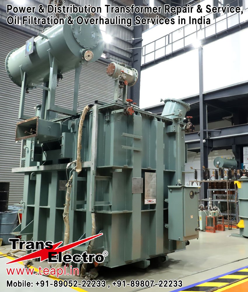 Power Transformer Repair, Service Overhauling Services company in India Gujarat Valsad +91-8905222233, +91-8980722233 https://www.teapl.in